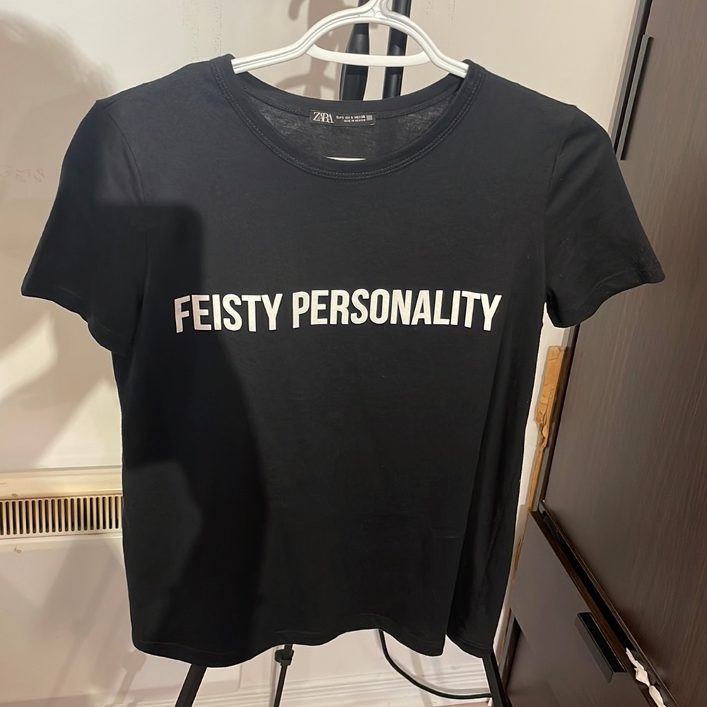 Black Zara t-shirt
